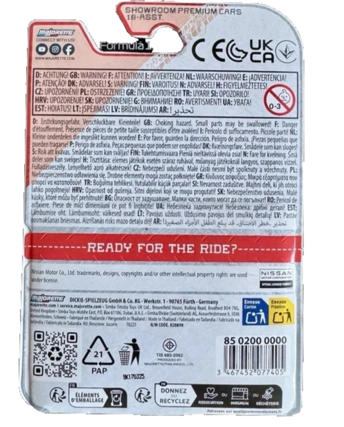 RARE Majorette 🇨🇵 PREMIUM Moving Parts 1/64  Nissan GT-R Nismo GT3 CHASE NEUF - Photo 2/2