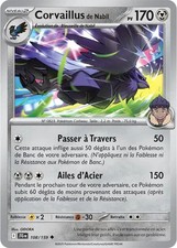 Carte Pokémon Corvaillus de Nabil 108/159 EV9 Aventures Ensemble FR NEUVE