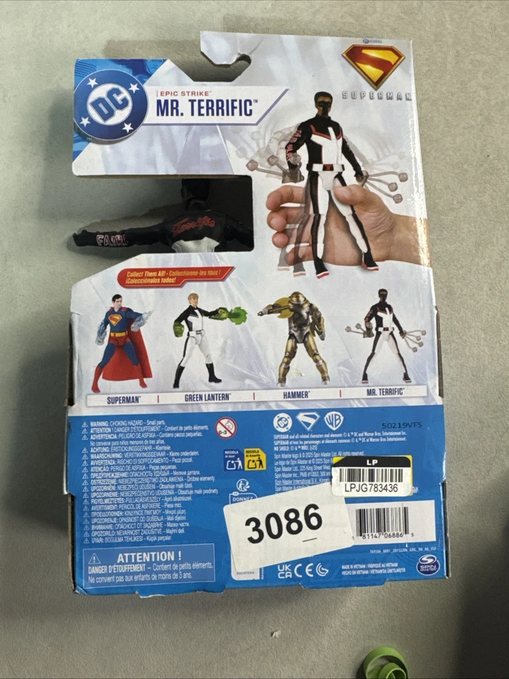 Película DC Superman 2025 - Epic Strike Mr. Fantástica figura de acción de 6".  NUEVO 🔥 Foto 2 de 3