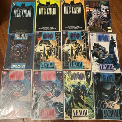 Legends of the Dark Knight #1 s Plus Others, 12 Total, DC Comics  1989