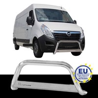 FrontbüGel Edelstahl Passend FüR Opel Movano 2010 Bis 2019 Chrome