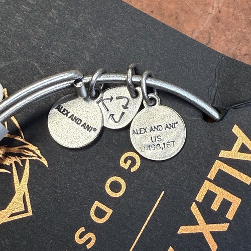 Alex And Ani God Speed Silver Charm Bracelet New Alex Ani - Picture 4 of 8