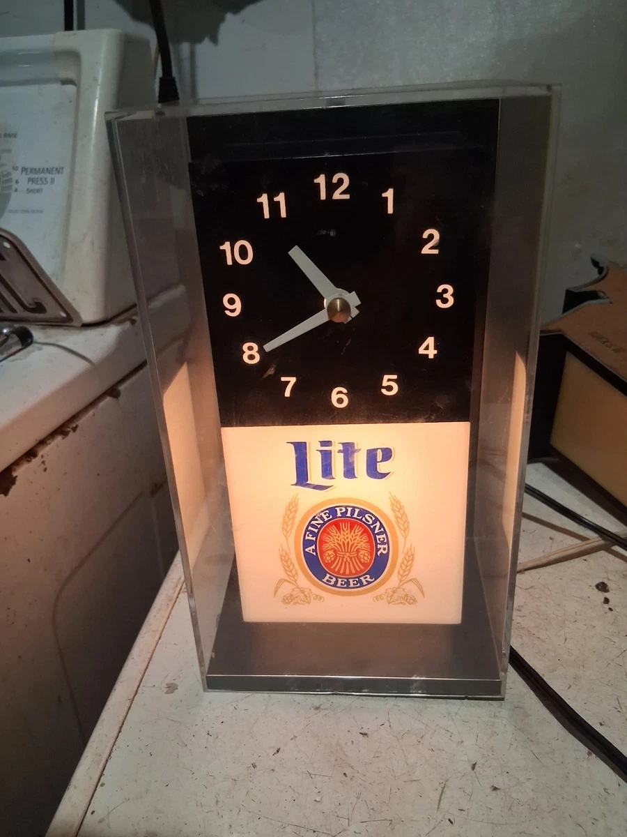 Miller Lite Clock for sale | eBay