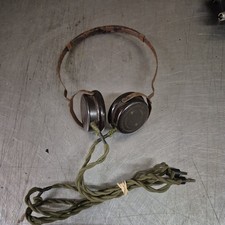 Rare WW2 Multitone Spy Set Receiver Headphones B2 SOE