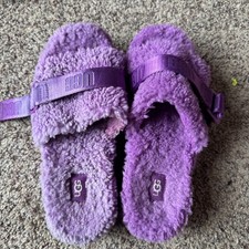 Ugg Fluffita Purple Size 7