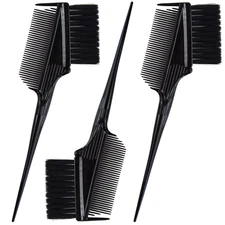 Emperor Hair Dye Brushes - 3 Angled Tint Applicators With Integrated Combs - ...