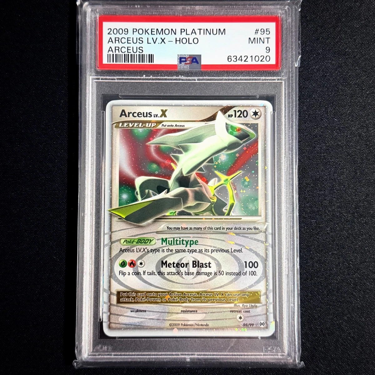 Pokémon TCG Professional Sports Authenticator (PSA) Arceus Grade 9