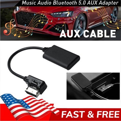 AMI MMI Bluetooth Music Interface AUX Audio Cable Adapter For Audi A3 A4 A5 Q7