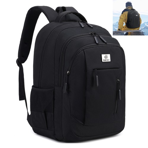 17" Laptop Backpack Waterproof 40L Large Rucksack Men Women Travel School Bag