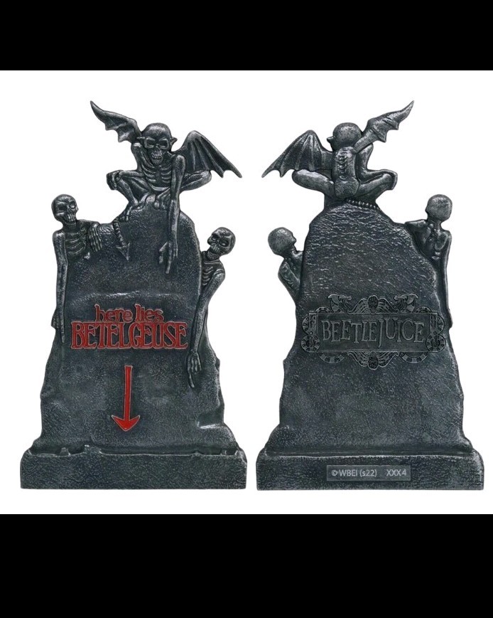BEETLEJUICE LIMITED EDITION TOMBSTONE INGOT BRAND NEW!