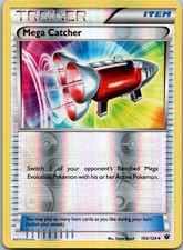 104/124 Mega Catcher Fates Collide Uncommon Pokemon Reverse Holo NM