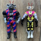 Galoob Biker Mice From Mars Action Figure Throttle Freedom Fighter Bundle Toy