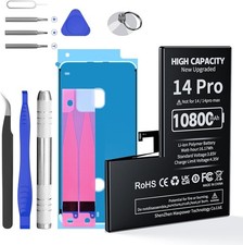 New Internal Battery with Professional Repair Tool Kit Compatible with iPhone