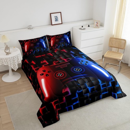Gaming Bedding Sets for Boys,Twin Size Comforter Sets for Boys Girls 3D Gamer... - Picture 5 of 6