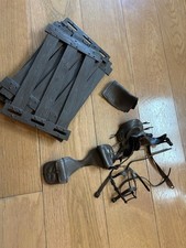 Marx Johnny West 6 Piece Corral Fence Panels Bags Horse Saddle Accessories Lot