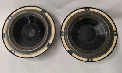 Pair of Paradigm B102WFW5S 4-Ohm 5'' Bass/Midrange Drivers removed from Atom V1