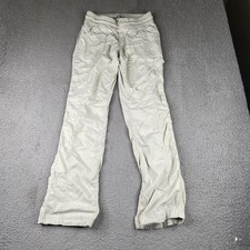 The North Face Aphrodite Pants Womens Small Beige Nylon Stretch Cargo