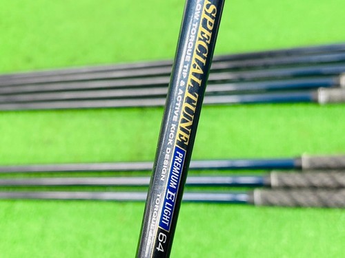 Mizuno E-10 Iron Set 4-9+PW+FW+SW RH Special Tune Premium E Light 64 SR EL2454 - Picture 6 of 10