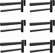 6PCS Saddle Rack, Heavy Duty Dual Bar Stand for English Western Saddles