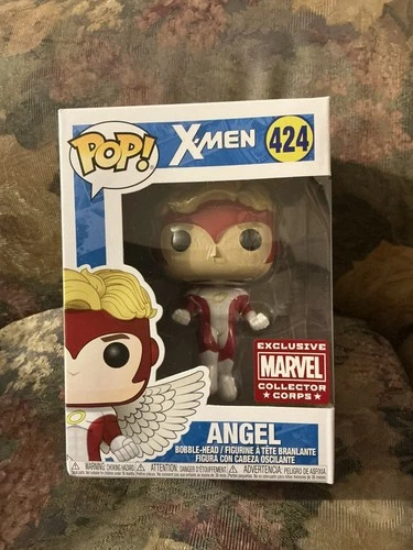 Funko Pop! Heroes: X-Men - Angel Vinyl Figure (Marvel: Collector Corps Exclusive