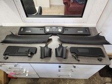 #26 VW Eos Umbau Set A-Säulen Dach Verkleidung Innenlicht vorn schwarz Sonnenble