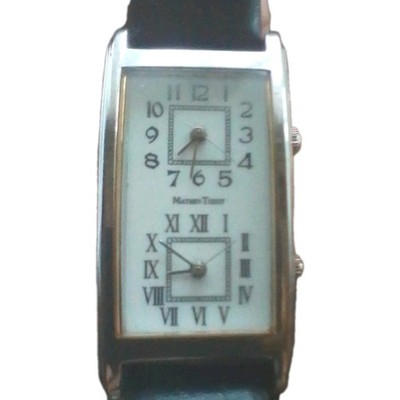 *LowerPrice*MATHEY-TISSOT 2420 ROMAN 2 IN 1 DOUBLE QUARTZ WATCH
