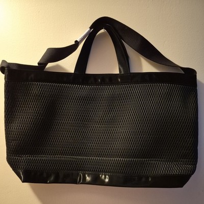 NEW with Tag Victoria s Secret VSX Black Mesh Tote Bag 2025 Release