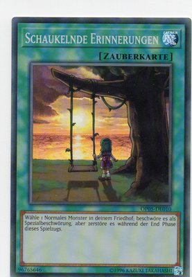 Yu Gi Oh Schaukelnde Erinnerungen - OP05-DE010 - OTS Pack 5 - SR 