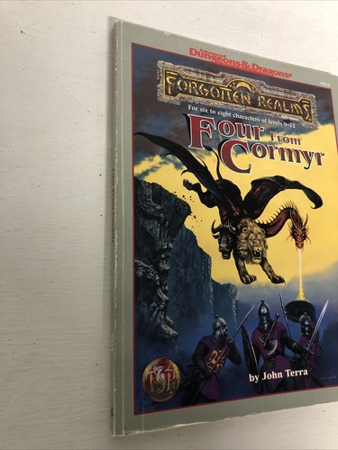 AD&D Four from Cormyr Forgotten Realms Adventure 9531 Dungeons & Dragons Module - Picture 2 of 5