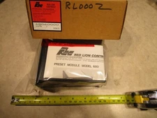 RED LION CONTROLS 68060-000, PRESET MODULE, T0204