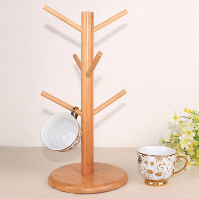 Kitchen Mug Tree Holder Coffee Cup Tea Drying Rack Stand Storage Organizer