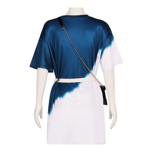 My Fault Cosplay Culpa Mia Costume Dress Graffiti Long T-Shirt Belt Bag - Picture 8 of 9