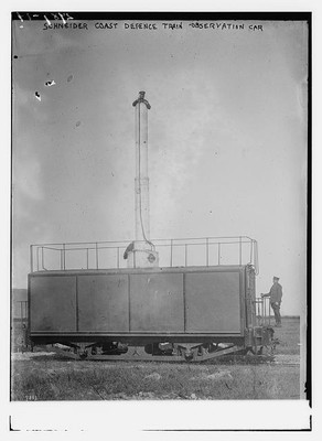 Photo:Schneider Coast Defense Train (observation car)