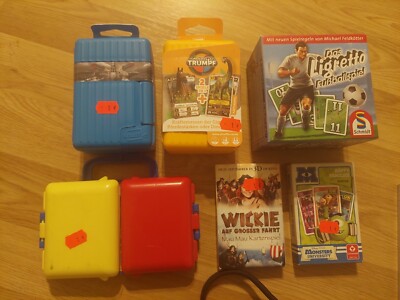 Reisespiele / Kartenspiele  Shuffle- Ligretto Fussball - Flieger - Monster AG -