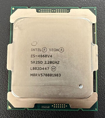 Intel xeon E5-4660 V4 SR2SF 16 core 32 threads 2.20GHz LGA2011-3 CPU processor