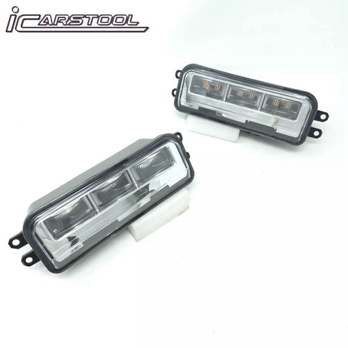 LED Fog Lights Set For 2024-2025 Toyota Tacoma w/ Wire Switch Amber Signal Light - Picture 6 of 16