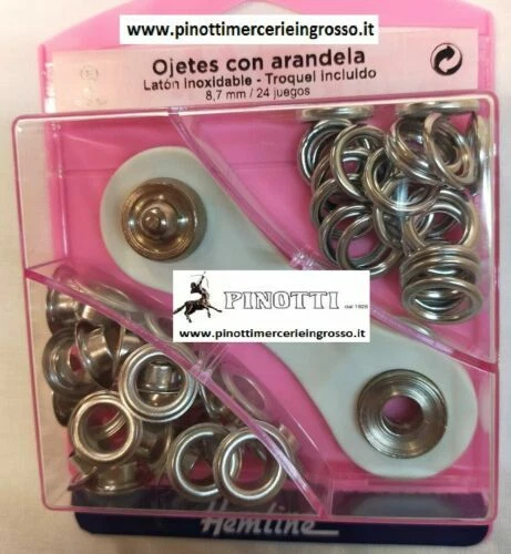 Occhielli argento per hobby creativi