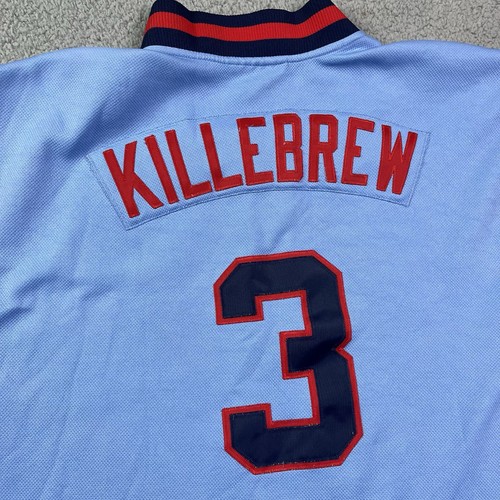 Nike MLB Killebrew Minnesota Twins Jersey Cooperstown Collection Baseball Sz XXL - Picture 10 of 13