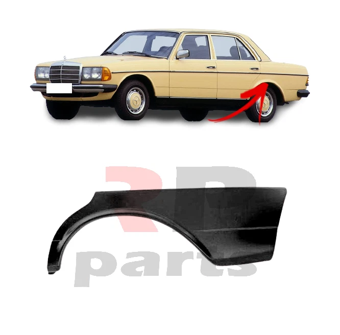 FOR MERCEDES BENZ W123 75 85 NEW BIG REAR FENDER ARC FOR WELDING