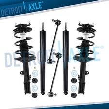 FWD Front Struts w/ Coil Springs Rear Shocks Sway Bars for 2001-2005 Toyota RAV4