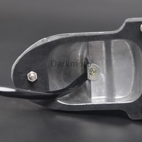 Universal Motorcycle Sparto Style Tail Brake Light Lamp For Harley Custom 12V - Picture 10 of 12