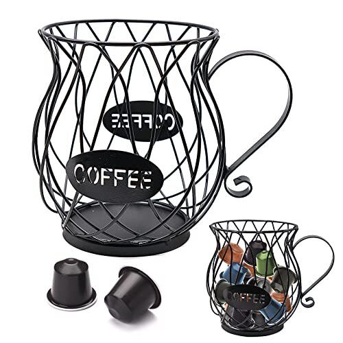 Cestello Portaoggetti Caffè, Cestello Porta Capsule Caffè, Porta (C6m)