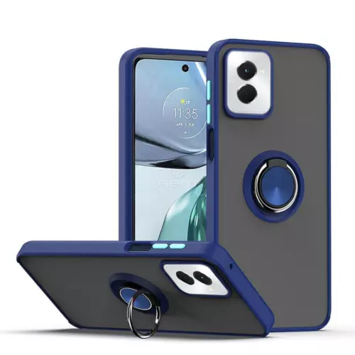 Für Moto G Power 5G 2024 stoßfester Ringhalter Ständeretui Magnethülle - Bild 3 von 13