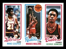 1980 Topps Basketball #43 Cooper Malone Johnson NM/MT *e36