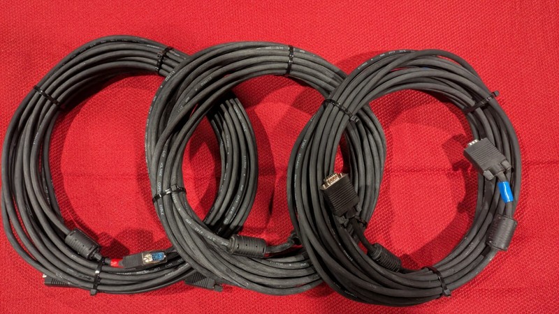 50 Foot Computer Component Cable E11932 AWM 2919 80°C 30 VW-1
