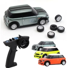 TURBO RACING 1/76 Full Scale Mini Remote Control Drift RC Car W/ Gyro Set NEW