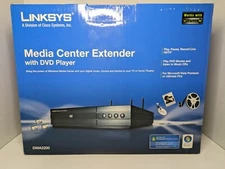 Linksys Media Center Extender DMA2200 Digital HD Streaming Media W/ DVD Player