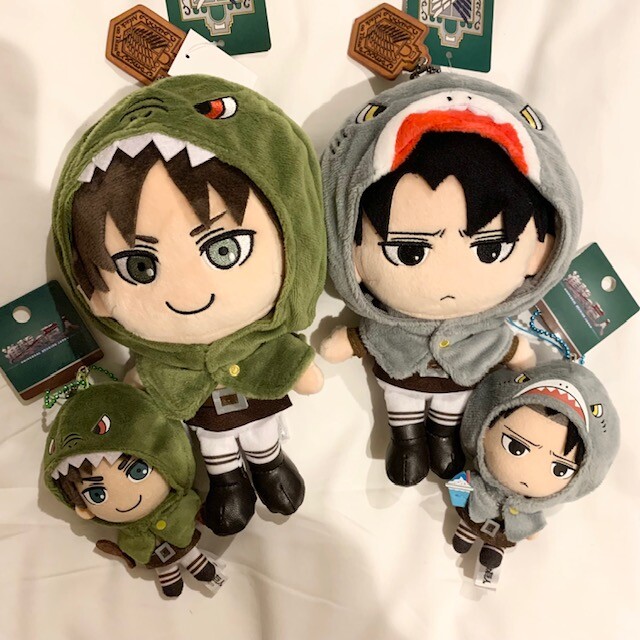 Universal Studios Japan USJ 2022 Attack on Titan Eren Levi Plush