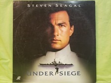 Under Siege Laserdisc, 1992 Warner Home Video Steven Seagal/Tommy Lee Jones