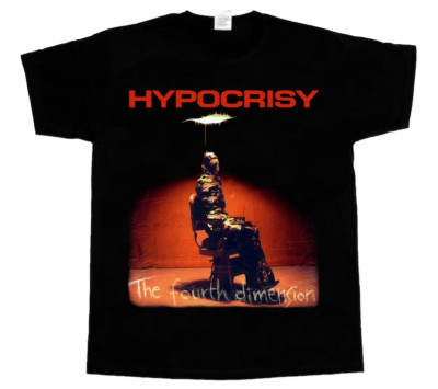 Hypocrisy The Fourth Dimension metal short long sleeve black t-shirt TL603